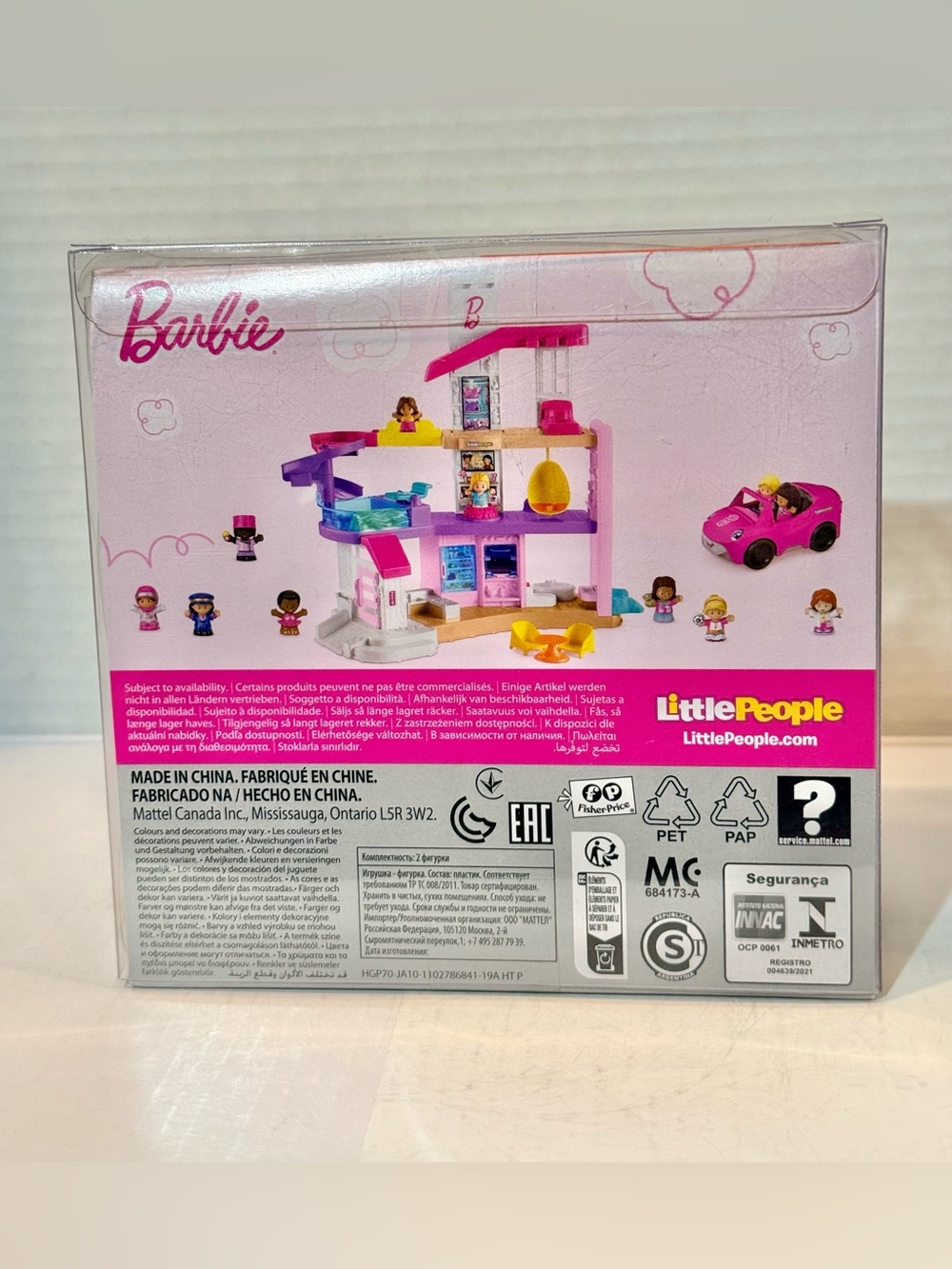 Fisher Price Little People Barbie Sleepover Figure Set 2Pack BNWT - Picture 6 of 8